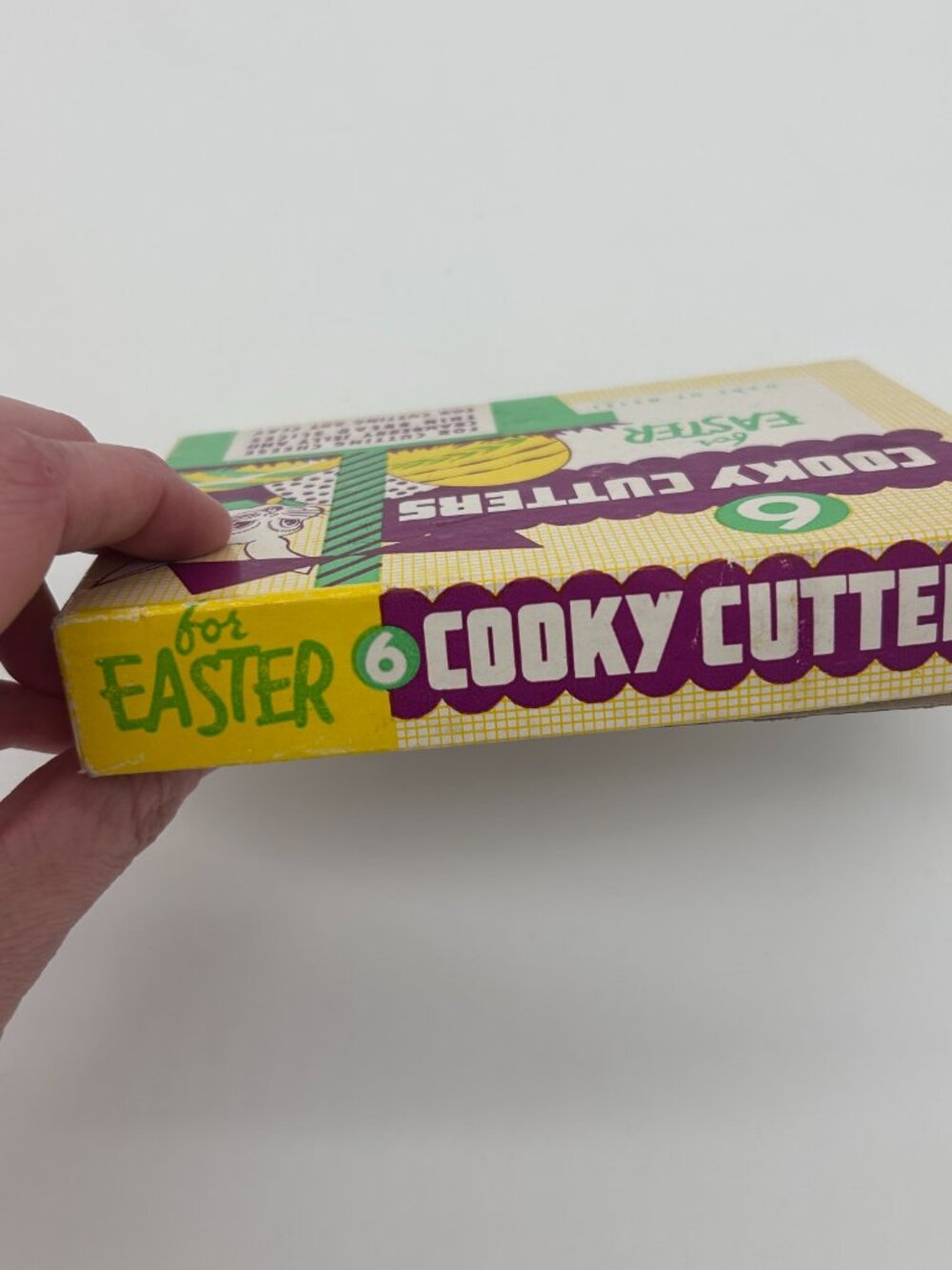 Vintage Easter Cookie Cutters by Cooky Cutters Set Of 6 In Original Box ~ Metal - Picture 3 of 9